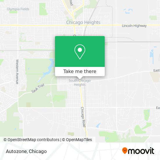 Autozone map