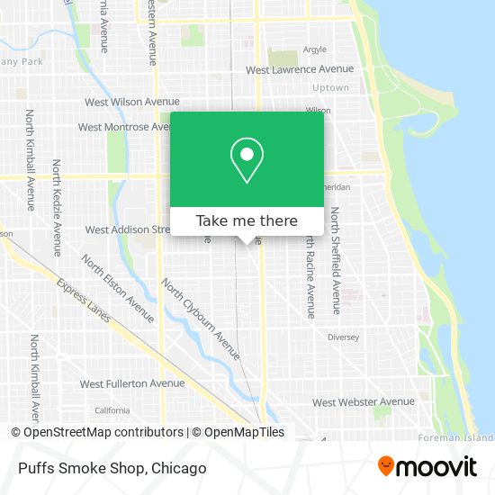 Puffs Smoke Shop map