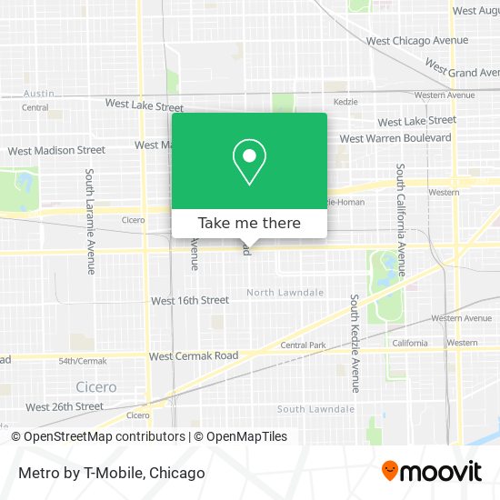 Metro by T-Mobile map