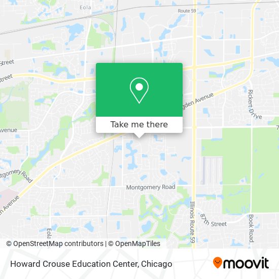 Mapa de Howard Crouse Education Center