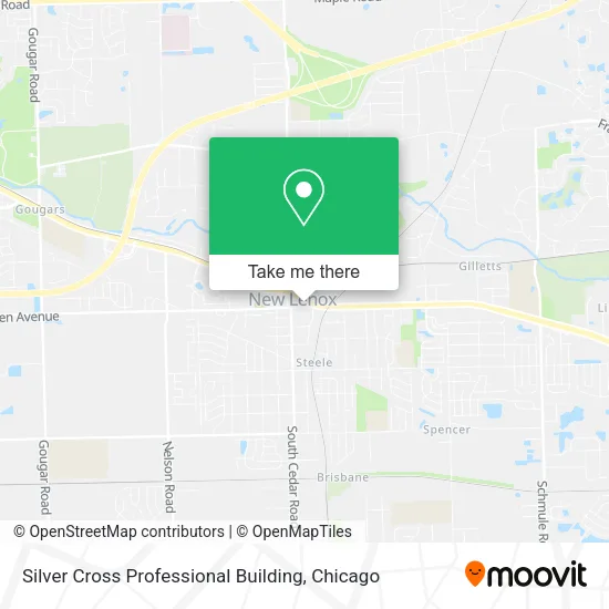 Silver Cross Professional Building map