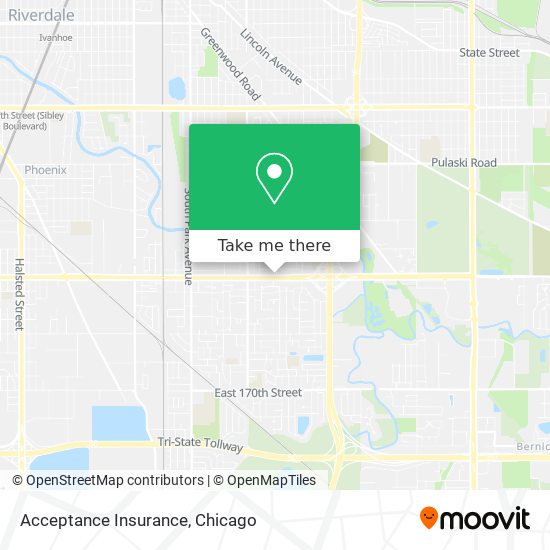 Acceptance Insurance map