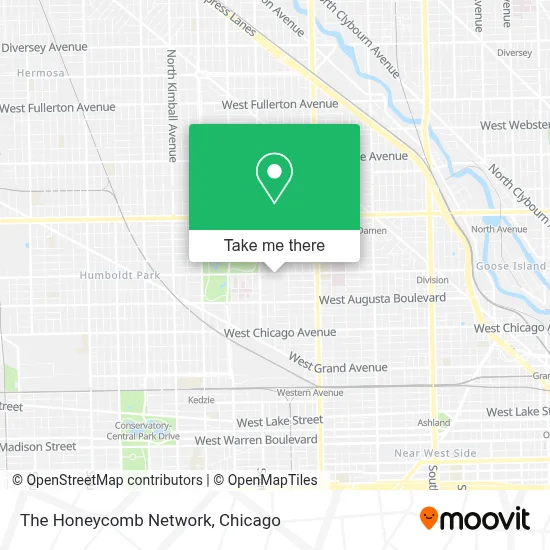 The Honeycomb Network map