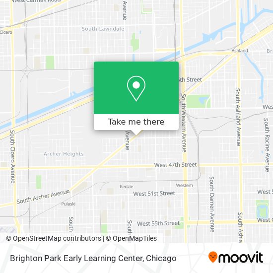 Brighton Park Early Learning Center map