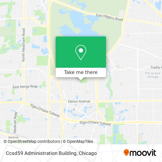 Ccsd59 Administration Building map