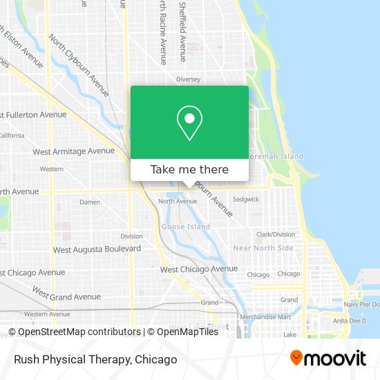 Rush Physical Therapy map