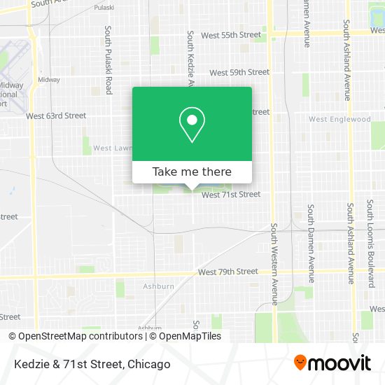 Mapa de Kedzie & 71st Street