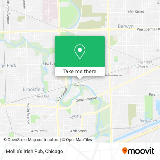 Mollie's Irish Pub map