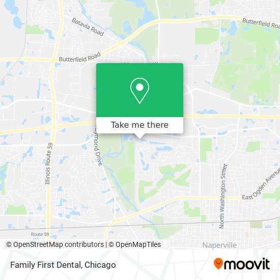 Family First Dental map
