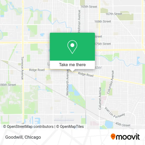 Goodwill map