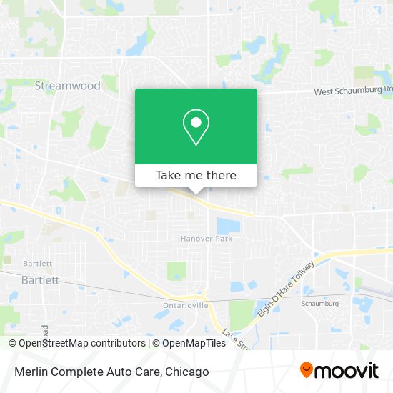 Merlin Complete Auto Care map