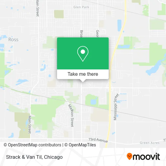 Strack & Van Til map