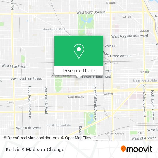 Mapa de Kedzie & Madison