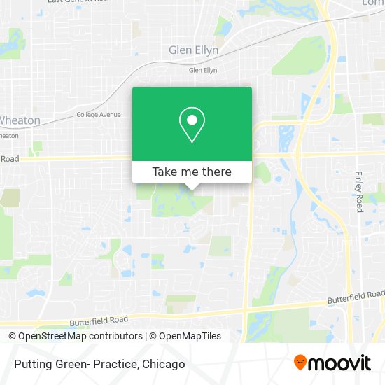 Mapa de Putting Green- Practice