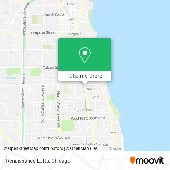 Renaissance Lofts map