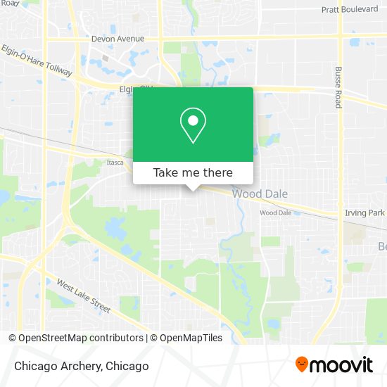 Chicago Archery map
