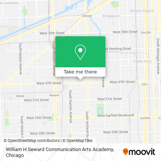 William H Seward Communication Arts Academy map