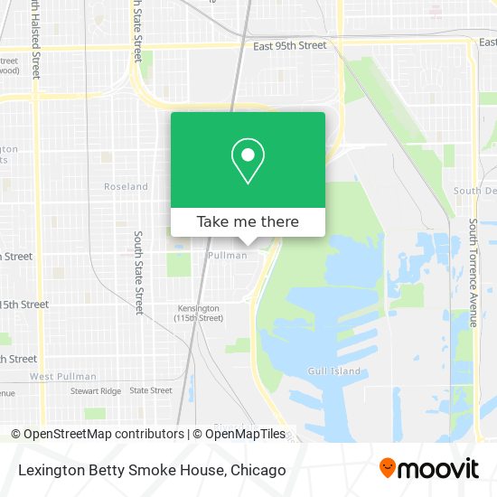 Lexington Betty Smoke House map