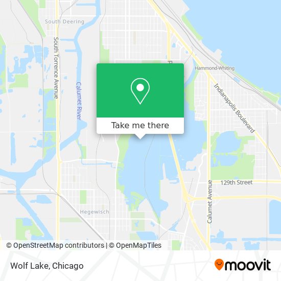 Mapa de Wolf Lake
