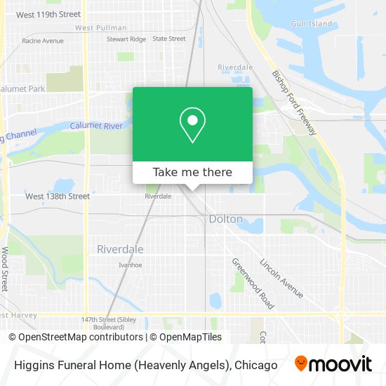 Higgins Funeral Home (Heavenly Angels) map