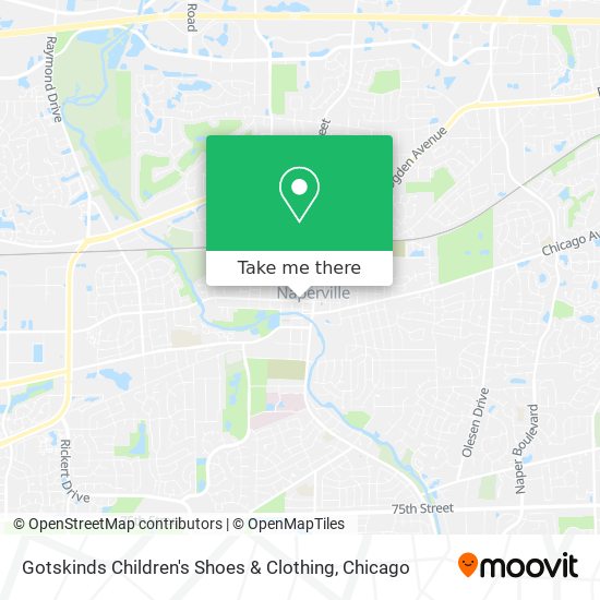 Gotskinds Children's Shoes & Clothing map