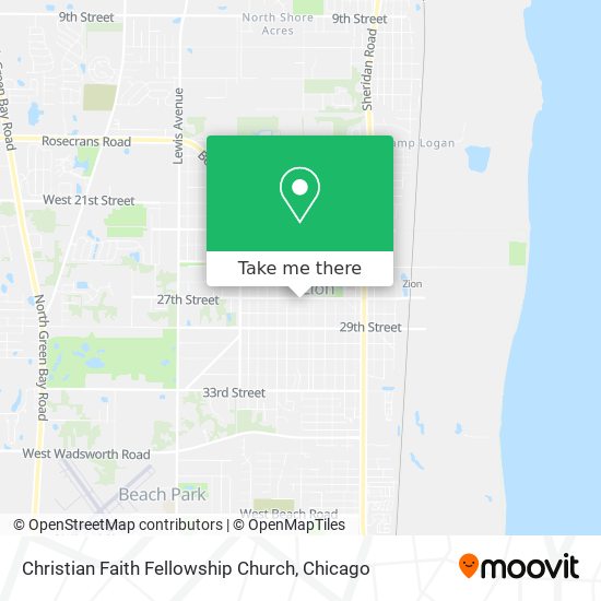 Christian Faith Fellowship Church map