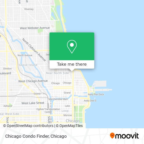 Mapa de Chicago Condo Finder