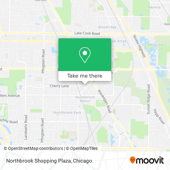 Northbrook Shopping Plaza map