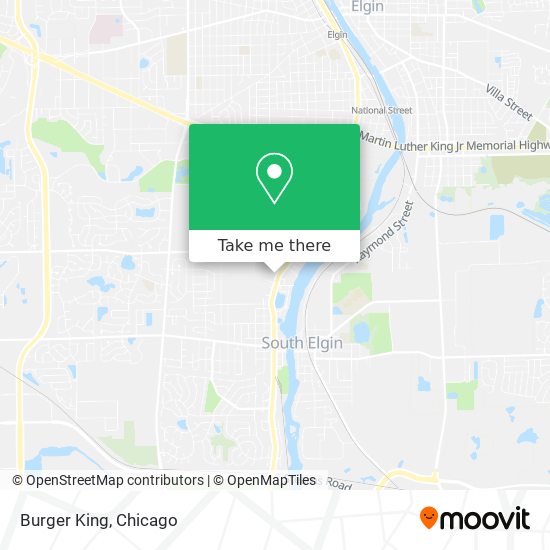 Burger King map