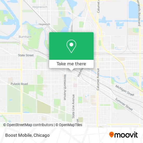 Boost Mobile map