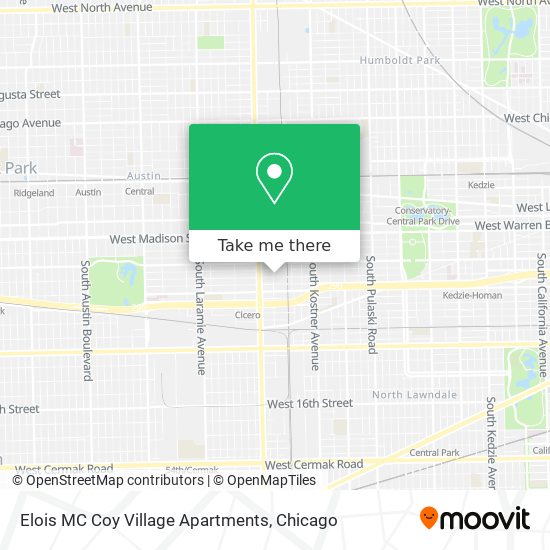 Mapa de Elois MC Coy Village Apartments