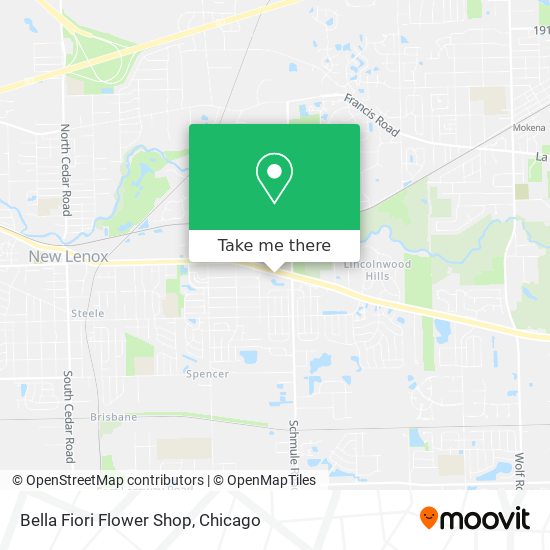 How to get to Bella Fiori Flower Shop 