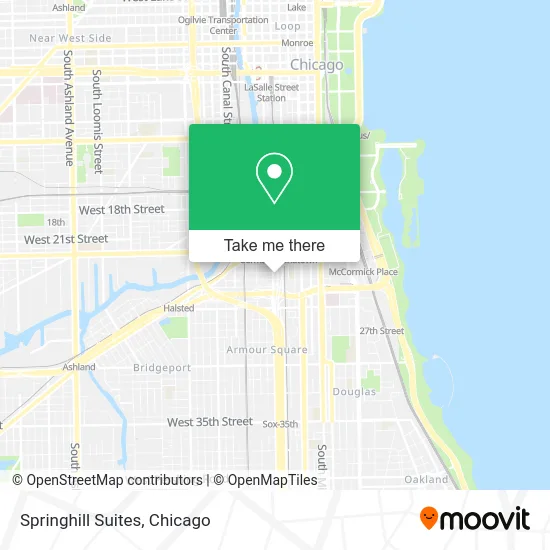 Springhill Suites map