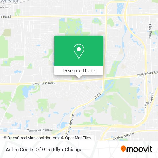 Arden Courts Of Glen Ellyn map