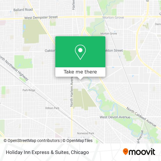 Mapa de Holiday Inn Express & Suites
