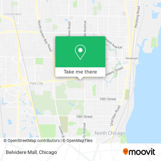 Belvidere Mall map