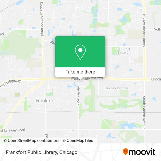 Frankfort Public Library map