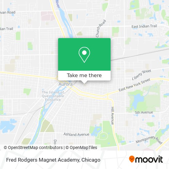 Fred Rodgers Magnet Academy map