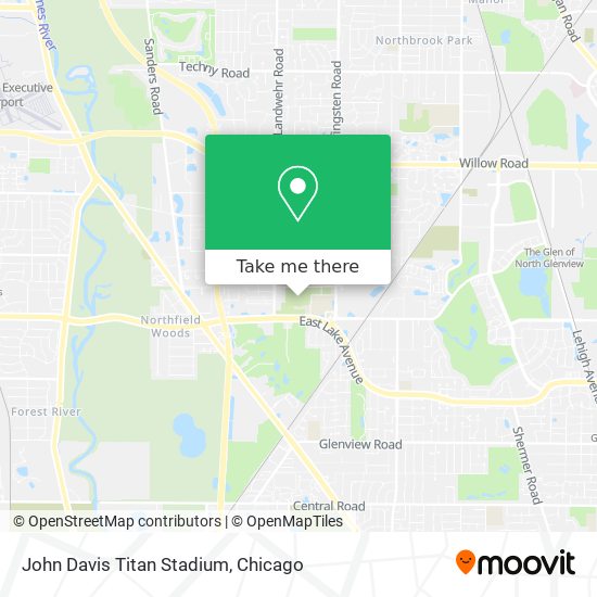 John Davis Titan Stadium map