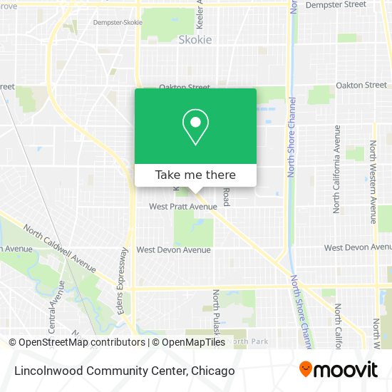 Mapa de Lincolnwood Community Center