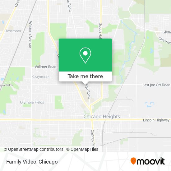 Family Video map