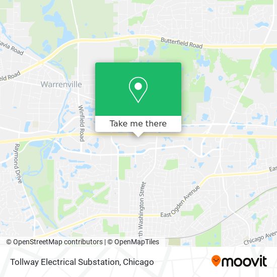 Tollway Electrical Substation map