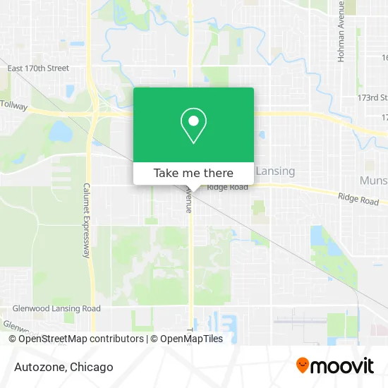 Autozone map