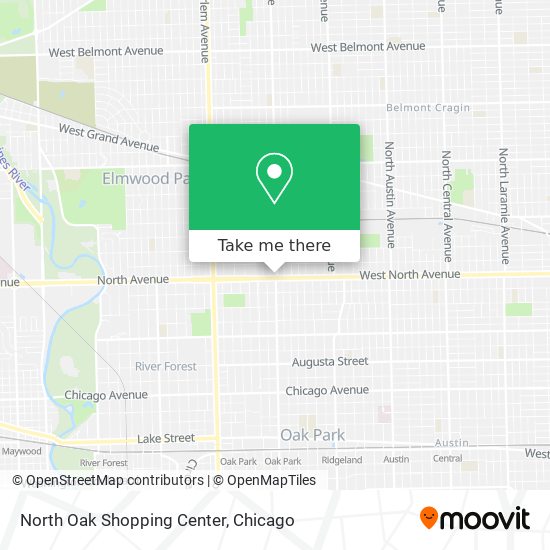 North Oak Shopping Center map