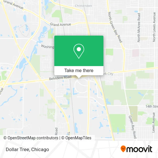 Mapa de Dollar Tree