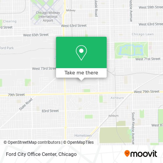 Ford City Office Center map