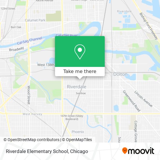 Mapa de Riverdale Elementary School