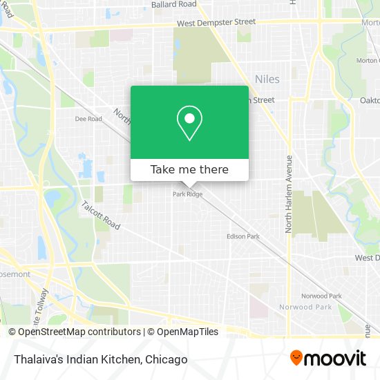 Thalaiva's Indian Kitchen map