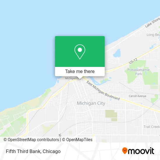 Fifth Third Bank map