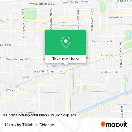 Metro by T-Mobile map